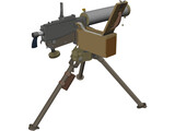 Maxim Machine Gun 3D Model