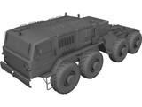MAZ-537 3D Model preview