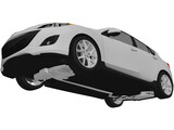 Mazda 3 MPS (2010) 3D Model