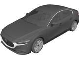 Mazda 3 Sedan (2020) 3D Model preview
