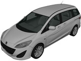 Mazda 5 (2011) 3D Model preview