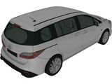 Mazda 5 (2011) 3D Model