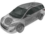 Mazda 5 (2011) 3D Model