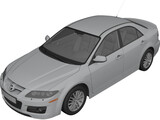 Mazda 6 MPS (2006) 3D Model preview