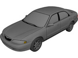 Mazda 626 (1999) 3D Model preview