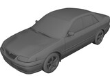Mazda 626 GF 3D Model preview
