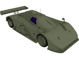 Mazda 787B (1991) 3D Model