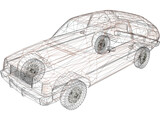 Mazda GLC (1980) 3D Model