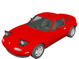 Mazda Miata (1994) 3D Model preview