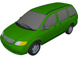 Mazda MPV (2000) 3D Model preview
