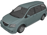 Mazda MPV (2000) 3D Model preview