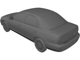 Mazda Protege (1995) 3D Model