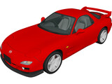 Mazda RX-7 (2001) 3D Model preview