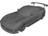 Mazda RX-7-FD3S 3D Model preview