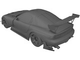 Mazda RX-7-FD3S 3D Model