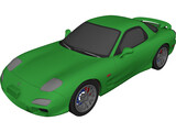 Mazda RX-7 Spirit 3D Model preview
