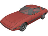Mazda RX-7 3D Model preview