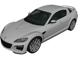 Mazda RX-8 (2008) 3D Model preview