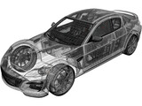 Mazda RX-8 (2008) 3D Model