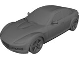 Mazda RX-8 3D Model preview