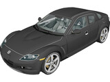 Mazda RX-8 3D Model preview
