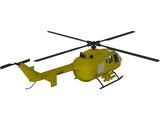 MBB BO 105 3D Model