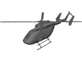 MBB/Kawasaki BK 117 Rescue 3D Model preview