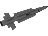 MBDA MICA Missile 3D Model