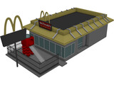 McDonalds 3D Model preview