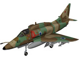 McDonnell Douglas A-4 Skyhawk (Ayit) 3D Model preview