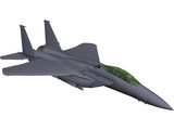 McDonnell Douglas F-15E 3D Model preview