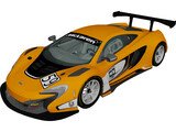 McLaren 650S GT3 (2014) 3D Model preview