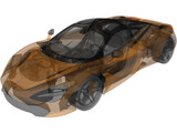 McLaren 720S (2018) 3D Model