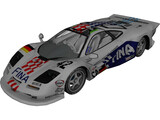 McLaren F1 GT (1995) 3D Model preview