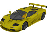 McLaren F1 LM 3D Model preview