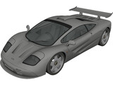McLaren F1 3D Model preview