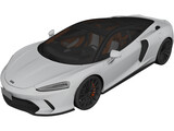 McLaren GT (2020) 3D Model preview