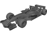 McLaren MP4-21 F1 3D Model preview