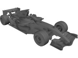 McLaren MP4-21 F1 3D Model
