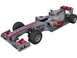 McLaren MP4-25 F1 (2010) 3D Model preview