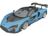 McLaren Senna (2018) 3D Model preview