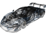 McLaren Senna (2018) 3D Model