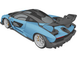 McLaren Senna (2018) 3D Model