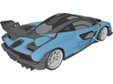 McLaren Senna (2018) 3D Model