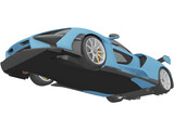 McLaren Senna (2018) 3D Model