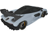 McLaren Senna (2019) 3D Model