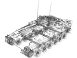 MCV-80 Warrior 3D Model
