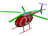 MD-500 3D Model preview