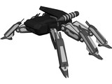 Mecha Spider 3D Model preview