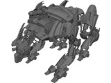 Mecha Wolf 3D Model preview